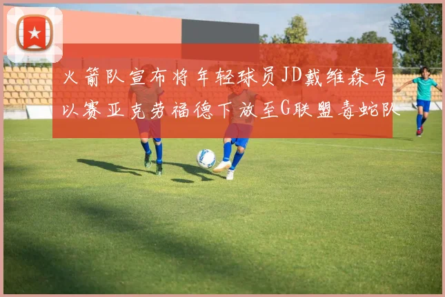 火箭队宣布将年轻球员JD戴维森与以赛亚克劳福德下放至G联盟毒蛇队进行锻炼